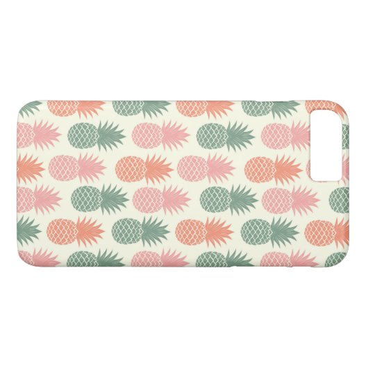 anananaseppatroon 2 Case-Mate iPhone case (Achterkant (Horizontaal))
