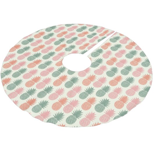  anananaseppatroon 2 kerstboom rok (Gekanteld)