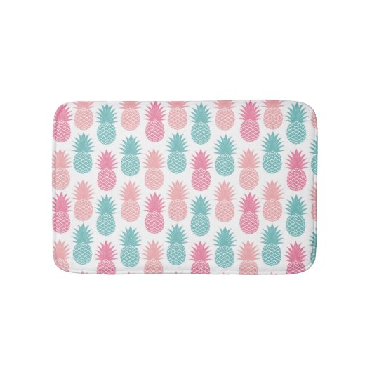 anananaspatroon badmat (Voorkant)