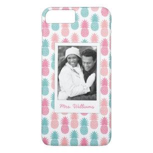  anananaspatroon   Foto en naam toevoegen Case-Mate iPhone Case