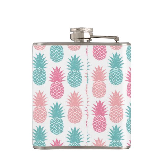  anananaspatroon | Monogram Heupfles (Achterkant)