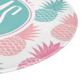  anananaspatroon | Monogram Snijplank (Hoek)