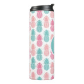  anananaspatroon | Monogram Thermosbeker (Gedraaid links)