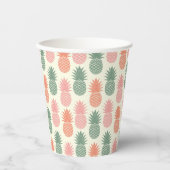  anananaspatroon papieren bekers (Voorkant)