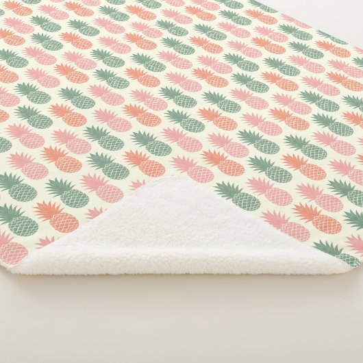 anananaspatroon sherpa deken (3/4)