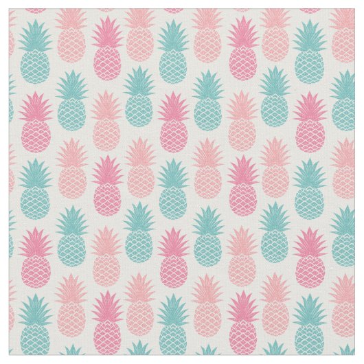  anananaspatroon stof (Close Up)