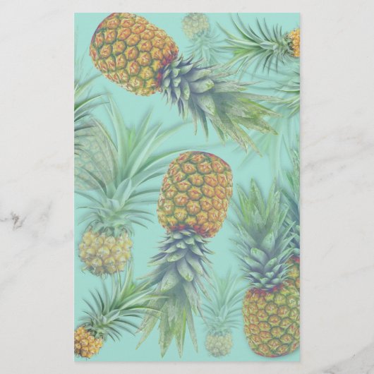 anananassen menu kerstfeestdagen (Achterkant)