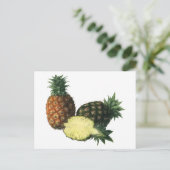  anananassen uit Hawaïti, biologisch fruit Briefkaart (Staand voorkant)