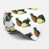  anananassen uit Hawaïti, biologisch fruit Stropdas (Opgerold)