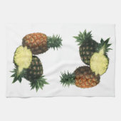  anananassen uit Hawaïti, biologisch fruit Theedoek (Horizontaal)