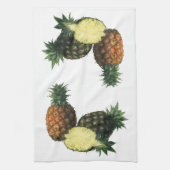  anananassen uit Hawaïti, biologisch fruit Theedoek (Verticaal)