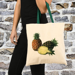 anananassen uit Hawaïti, biologisch fruit Tote Bag