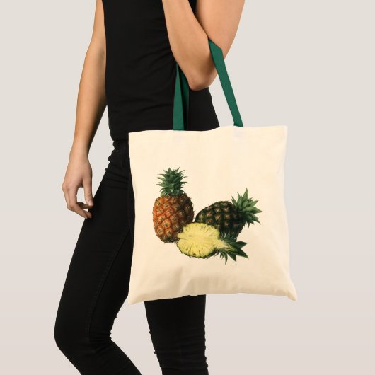  anananassen uit Hawaïti, biologisch fruit Tote Bag (Voorkant (product))