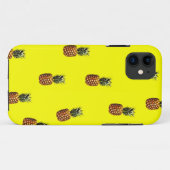 anananassepatroon Case-Mate iPhone case (Achterkant (horizontaal))
