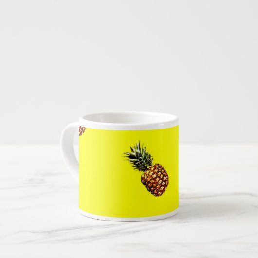 anananassepatroon espresso kop (Links)