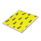 anananassepatroon tegeltje (Zijkant)