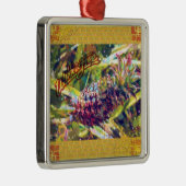 anananassornamenten metalen ornament (Rechts)