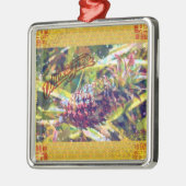 anananassornamenten metalen ornament (Links)