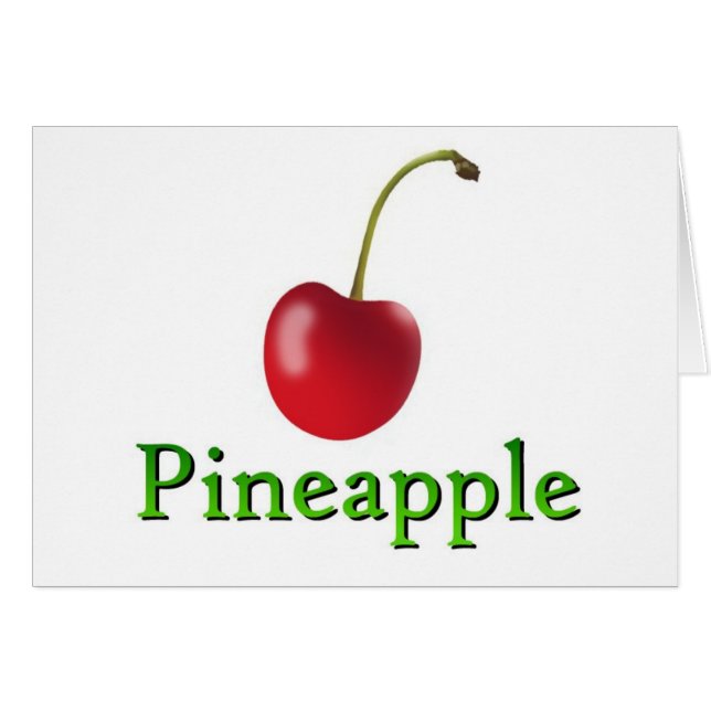 ananas (Voorkant Horizontaal)