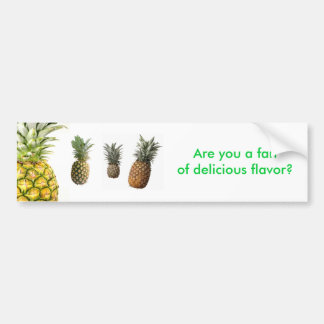ananas2, ananas-01, wat-maakt-een-goede-pin... bumpersticker
