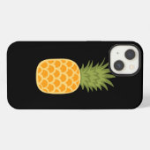 Ananas 1 iPhone hoesje (Achterkant horizontaal)