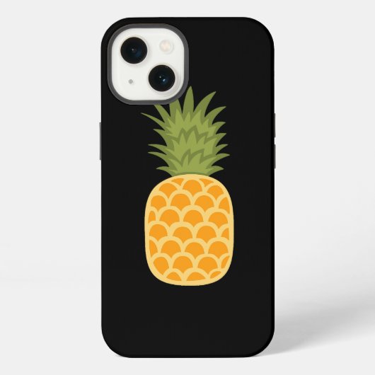 Ananas 1 iPhone hoesje (Achterkant)