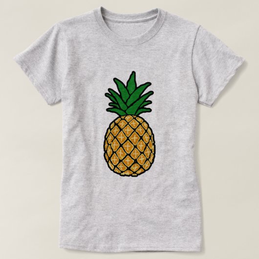 Ananas #1 t-shirt (Design voorkant)