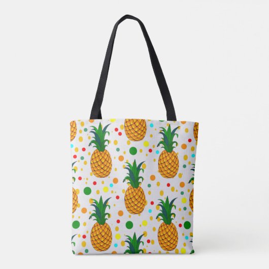 ananas 2 tote bag (Achterkant)