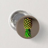 ananas 3 cm rondebadge ronde button 3,2 cm (Voorkant /achterkant)
