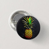 ananas 3 cm rondebadge ronde button 3,2 cm (Voorkant /achterkant)