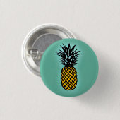 ananas 3 cm rondebadge ronde button 3,2 cm (Voorkant /achterkant)
