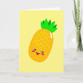 Ananas Aanmoediging Kaart (Voorkant)