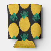 Ananas abstract: tropisch zomerpatroon. blikjeskoeler (Achterkant)