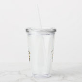 Ananas Acryl Drinkbeker (Links)