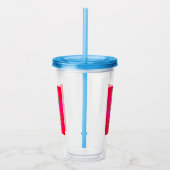 Ananas Acryl Tumbler Drinkbeker (Rechts)