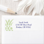 Ananas Adreslabel Etiket (Insitu)