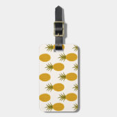 Ananas afdrukken bagagelabel (Voorkant verticaal)
