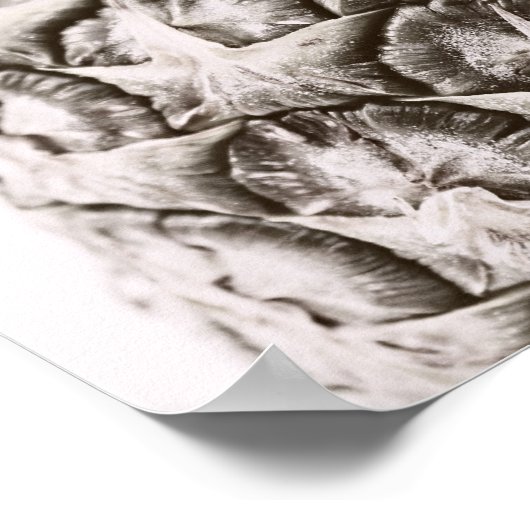 Ananas afdrukken poster (Hoek)