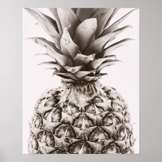 Ananas afdrukken poster (Voorkant)