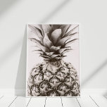 Ananas afdrukken poster<br><div class="desc">De Druk van het Poster van de ananas,  na de recentste tendensen in huisdecor,  is ideaal om uw muren te vernieuwen.</div>