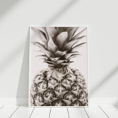 Ananas afdrukken poster