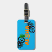 Ananas Aloha - Aangepaste Bagagelabels (Voorkant verticaal)