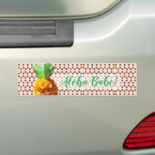 Ananas Aloha Babe Sticker (Op auto)