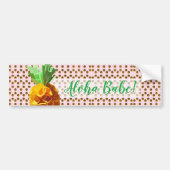 Ananas Aloha Babe Sticker (Voorkant)