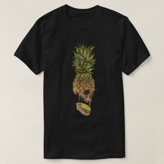 Ananas Aloha Beach Hawaii Summer T-shirt (Design voorkant)