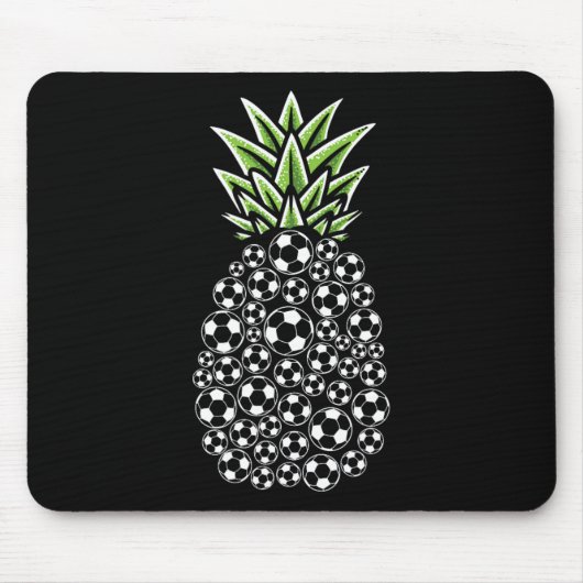 Ananas Aloha Beaches Hawaii Soccer Muismat (Voorkant)
