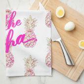 Ananas Aloha Kitchen Towel Theedoek (Quarter Fold)