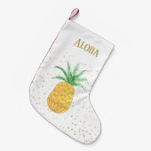 Ananas Aloha Kleine Kerstsok (Voorkant (Hangend))