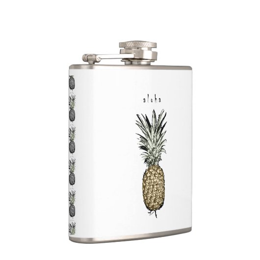 ananas Aloha-meevalk Heupfles (Rechts)