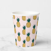 Ananas Aloha Papieren Bekers (Rechts)